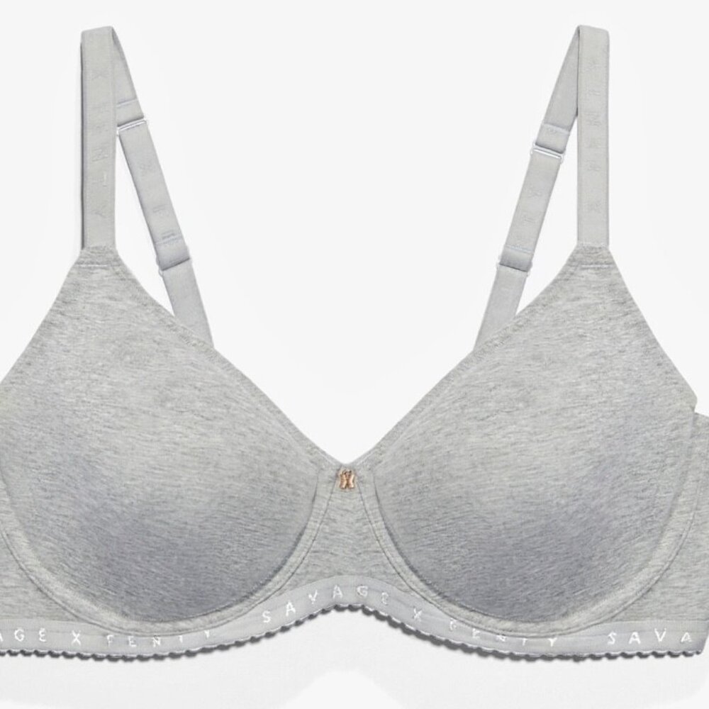 Savage X Fenty Cotton Jersey Unlined Bra
